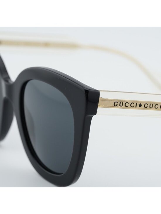 Gucci GG0564S 001 Women Sunglasses Black Cat Eye Frame, Grey Lenses main image 10
